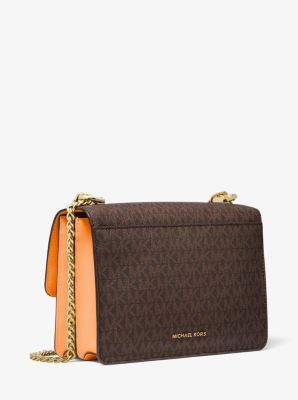 Michael Kors Crossbody Bag for Women, Leather, Brown : Buy Online