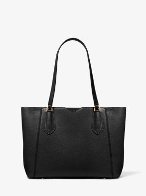 Mae Medium Pebbled Leather Tote Bag image number 3