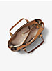 Mae Medium Pebbled Leather and Logo Tote Bag image number 1