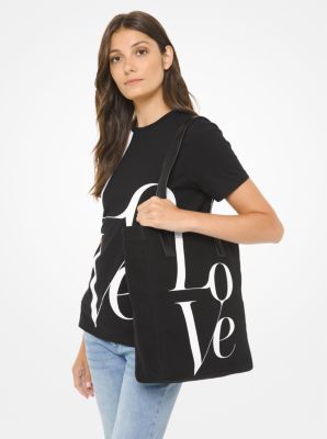 Watch Hunger Stop LOVE Tote Bag | Michael Kors