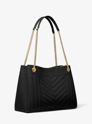 Michael michael kors susan quilted hot sale shoulder bag