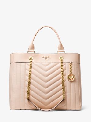 Susan Extra-Large Quilted Leather Convertible Tote Bag | Michael Kors