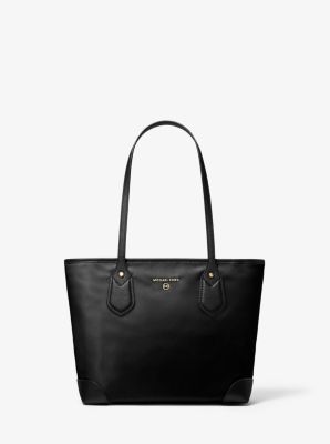  Michael Kors Eva Large Tote Black/Camel One Size : Clothing,  Shoes & Jewelry