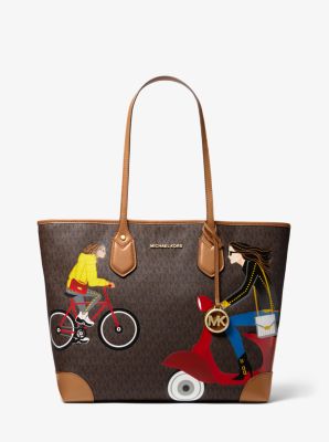 Eva Large Jet Set Girls Tote Bag | Michael Kors