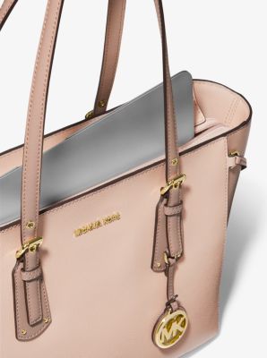 voyager medium leather tote