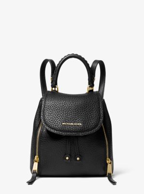 michael kors mini backpack black