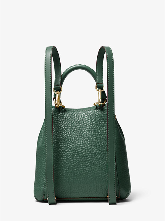 Viv Extra-Small Pebbled Leather Backpack image number 2