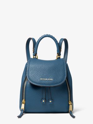 mk backpack blue