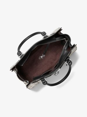 Nouveau Hamilton Large Snakeskin Satchel