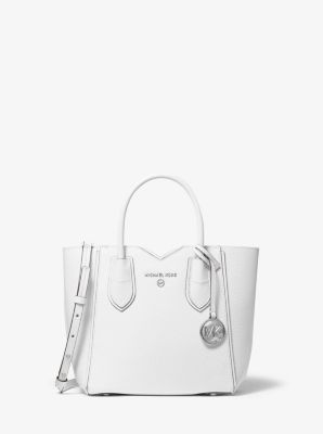 Mae Small Pebbled Leather Messenger Bag | Michael Kors [US]