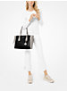 Voyager Medium Two-Tone Crossgrain Leather Tote Bag image number 2