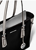 Voyager Medium Two-Tone Crossgrain Leather Tote Bag image number 4