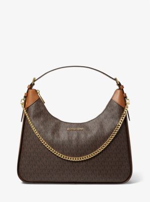 Wilma Large Signature Logo Shoulder Bag