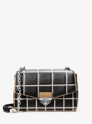 MICHAEL Michael Kors Mini Soho Quilted Crossbody Bag in Black