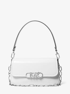 Michael kors white patent best sale leather purse