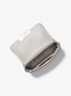 Parker Medium Metallic Leather Shoulder Bag | Michael Kors Canada