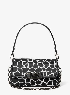 Black and white michael kors cheap handbag