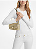 Tribeca Small Quilted Metallic Leather Shoulder Bag image number 2
