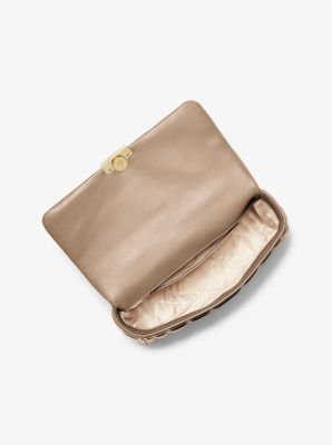 Tribeca Large Quilted Leather Shoulder Bag image number 1