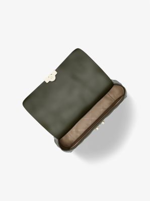 Schultertasche Tribeca Large aus abgestepptem Leder image number 1