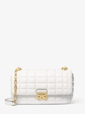 Tribeca Large Quilted Leather Shoulder Bag