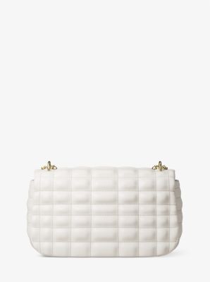 Tribeca Large Quilted Leather Shoulder Bag image number 2