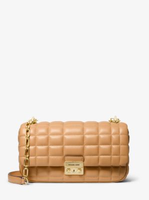 Brynn Large Logo and Faux Leather Tote Bag | Michael Kors
