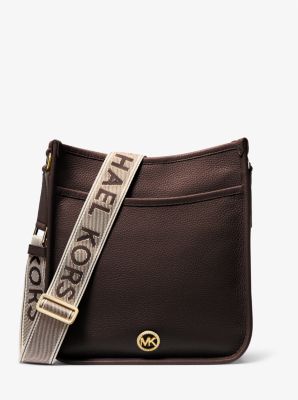 Michael michael kors brown leather bag best sale