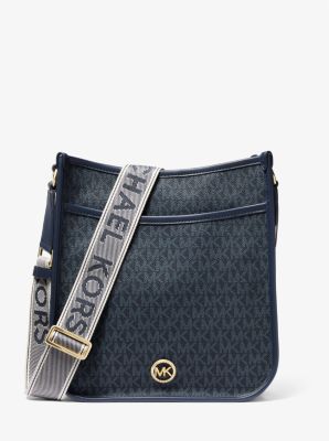 Luisa Large Signature Logo Messenger Bag | Michael Kors