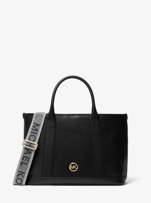 Luisa Medium Pebbled Leather Tote Bag