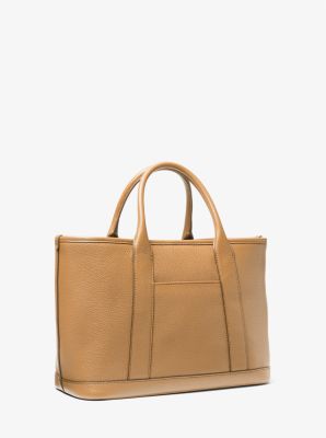 Luisa Medium Pebbled Leather Tote Bag image number 2