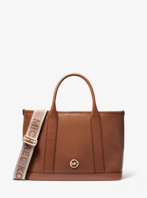 Luisa Medium Pebbled Leather Tote Bag