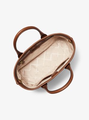 Cabas Luisa de taille moyenne en cuir grainé