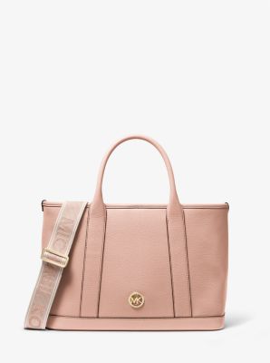 Luisa Medium Pebbled Leather Tote Bag image number 0