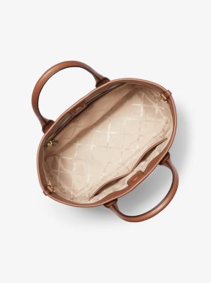 Luisa Medium Signature Logo Satchel | Michael Kors Canada