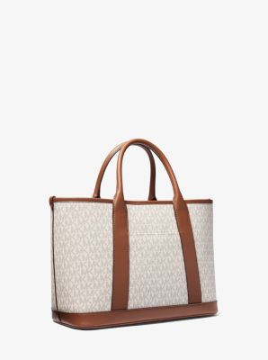 Luisa Medium Signature Logo Satchel