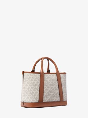 Luisa Small Signature Logo Satchel image number 2