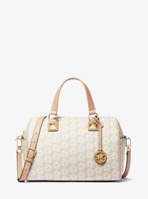 Michael kors clearance grayson large vanilla