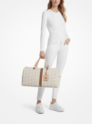 Michael kors grayson outlet large vanilla