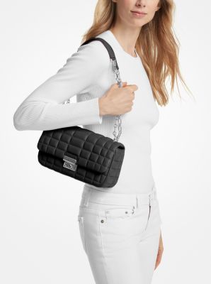 Tribeca Large Quilted Leather Shoulder Bag image number 2