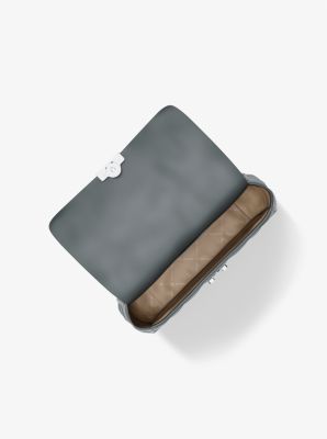 Grand sac porté épaule Tribeca en cuir matelassé