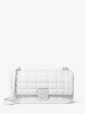 Tribeca Large Quilted Leather Shoulder Bag image number 0