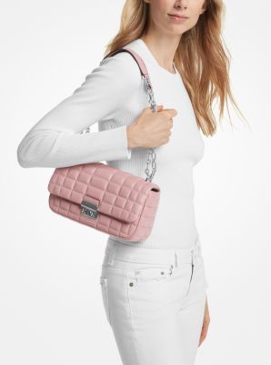 Tribeca Large Quilted Leather Shoulder Bag image number 2