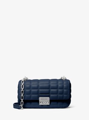 Tribeca Small Quilted Leather Shoulder Bag image number 0