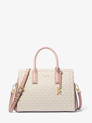 Marilyn Medium Signature Logo Stripe Satchel | Michael Kors [US]