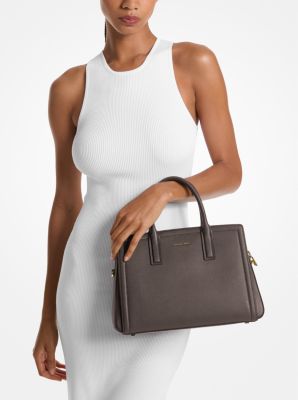 Laila Medium Leather Satchel