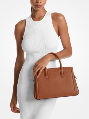 Laila Medium Leather Satchel