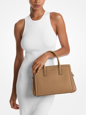 Laila Medium Leather Satchel