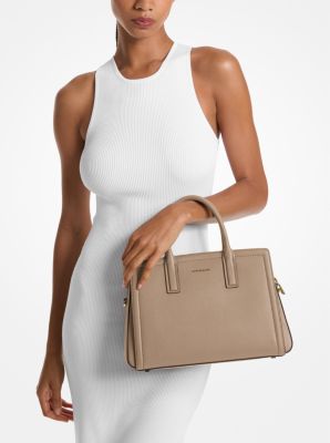 Laila Medium Leather Satchel