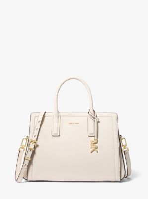 Michael Kors Laila Medium Leather Satchel